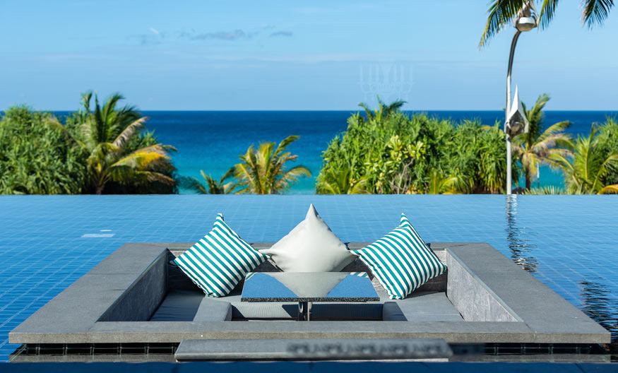 The ULTIMATE Sea View resort experience with Sunken Lounges and Shallow Infinity Terrace Pools